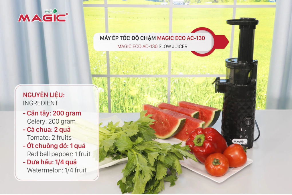 Nước ép cần tây, ớt chuông, cà chua, dưa hấu đẹp da thon dáng 1 Nước ép cần tây, ớt chuông, cà chua, dưa hấu đẹp da thon dáng 1