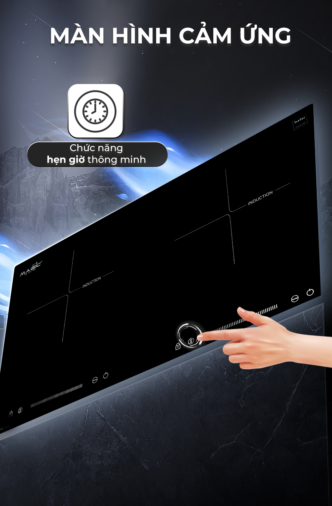 [KHÁCH HÀNG THÂN THIẾT] Bếp Đôi Điện Từ MAGIC Eco AC-210 | MAGIC Vietnam 1