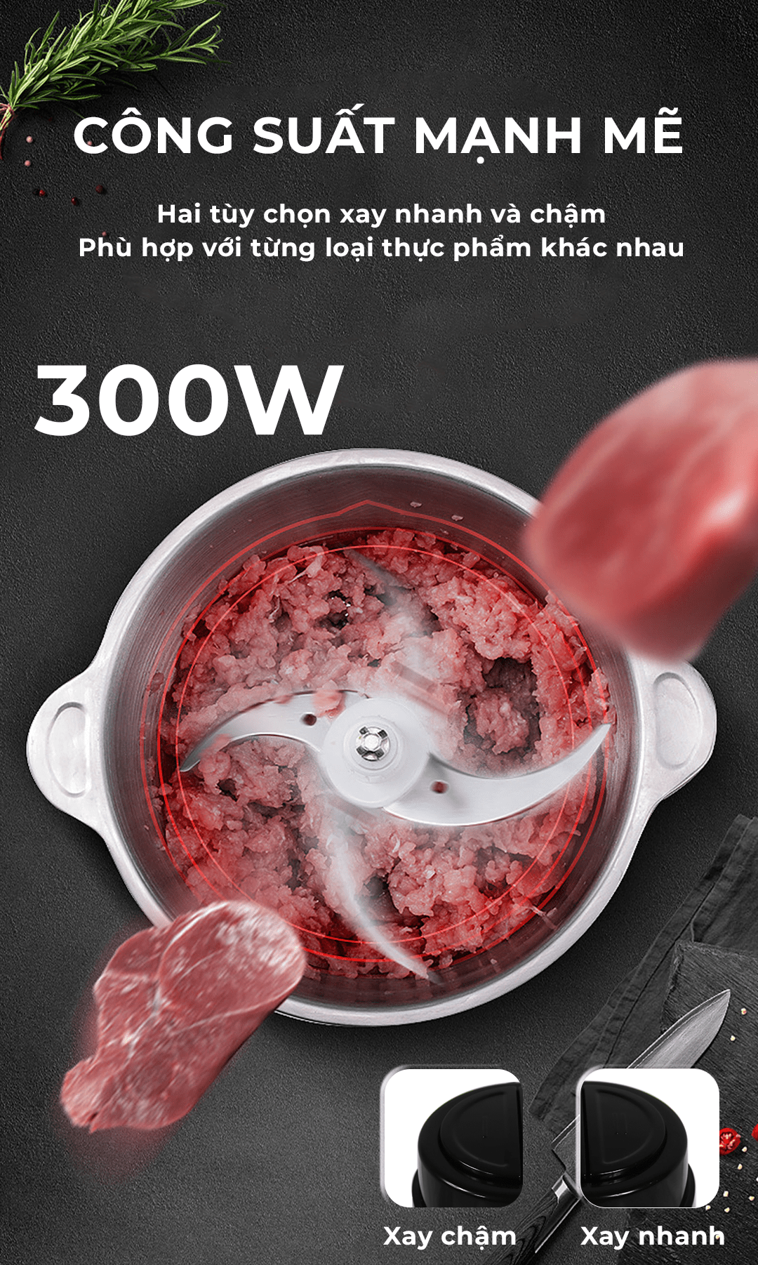 Máy xay thực phẩm Magic Eco AC-15