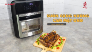 SƯỜN CỌNG NƯỚNG CAM MẬT ONG 5