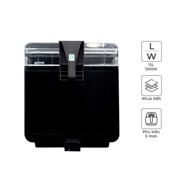 Nồi chiên không dầu kết hợp hấp cao cấp Magic Eco S12 12 lít Nồi chiên không dầu kết hợp hấp cao cấp Magic Eco S12 12 lít
