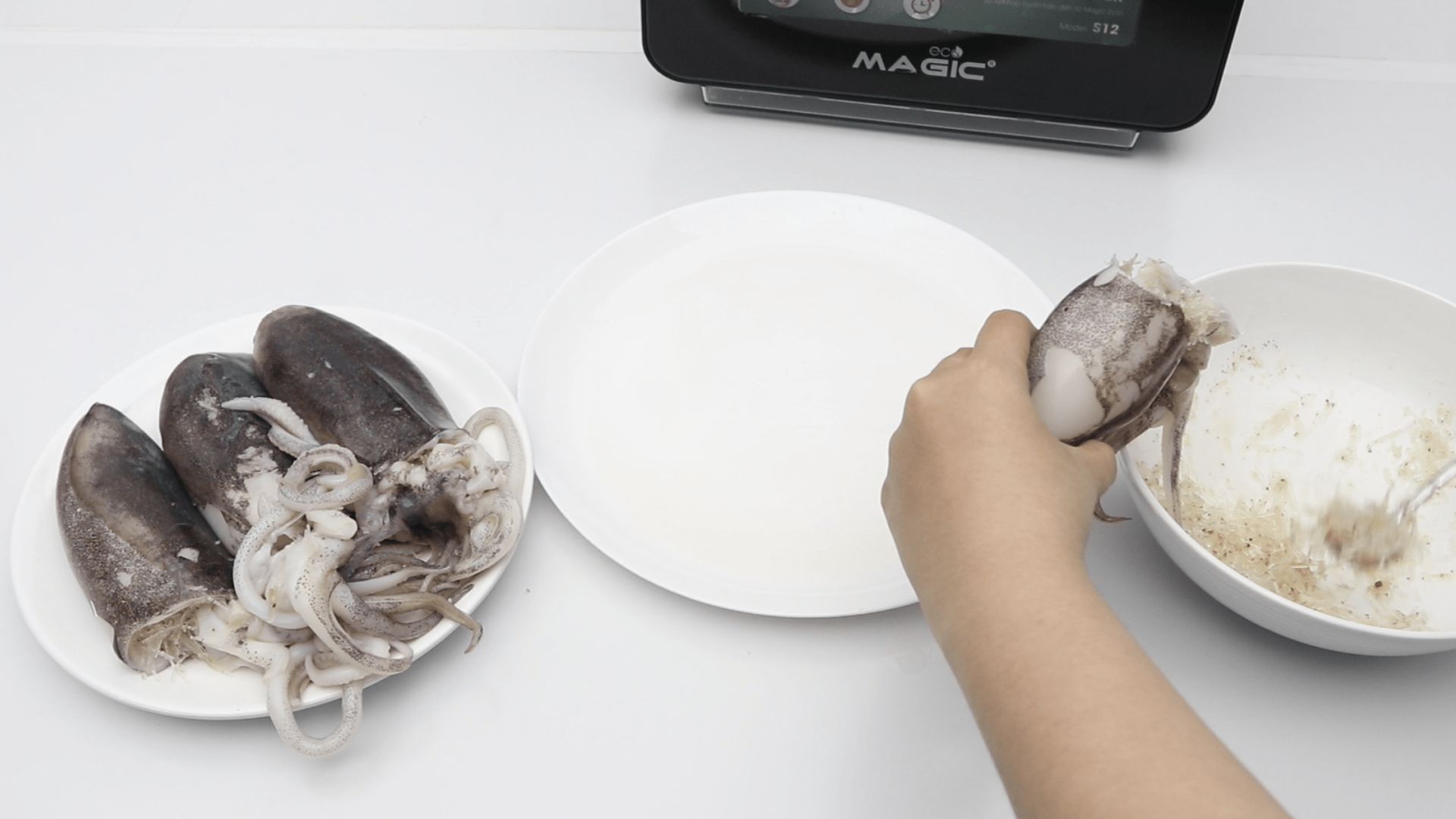 MỰC ỐNG HẤP MIẾN ĐẬU XANH 3