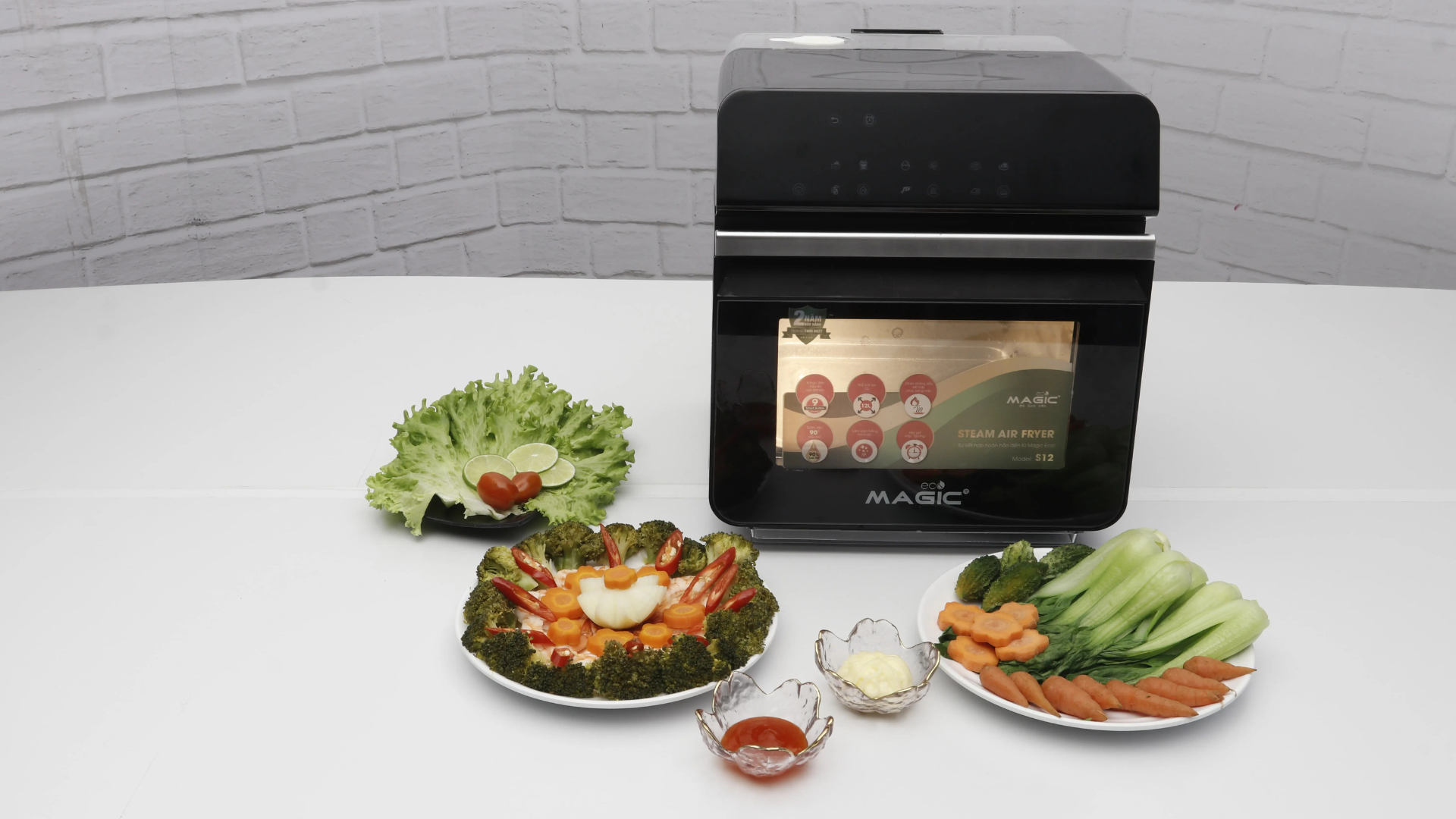 TÔM HẤP BÔNG CẢI XANH 3