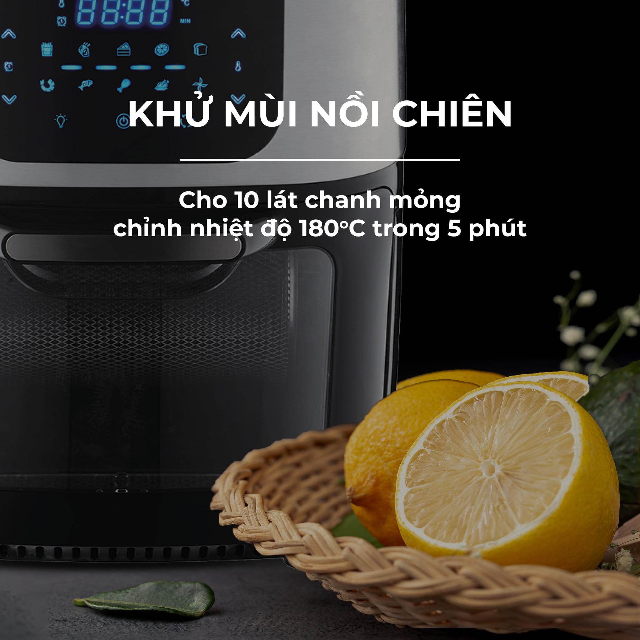 HÉ LỘ "CHÌA KHÓA" VÀNG GIÚP BẾP NÀNG LUÔN SẠCH SẼ 1 Khư mùi nooig chiên không dầu cùng MAGIC Vietnam