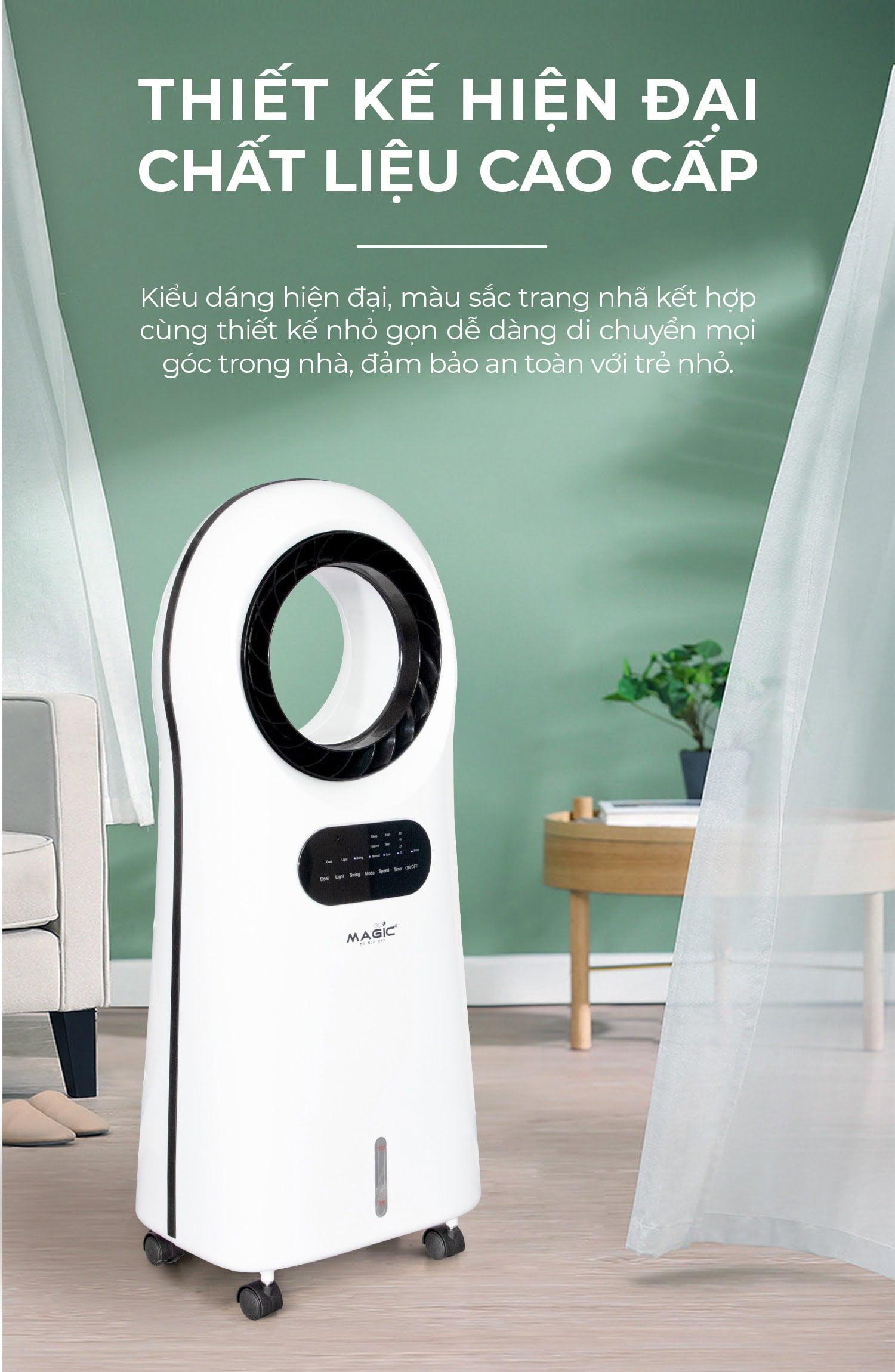 Quạt không cánh làm mát không khí Magic AC-301