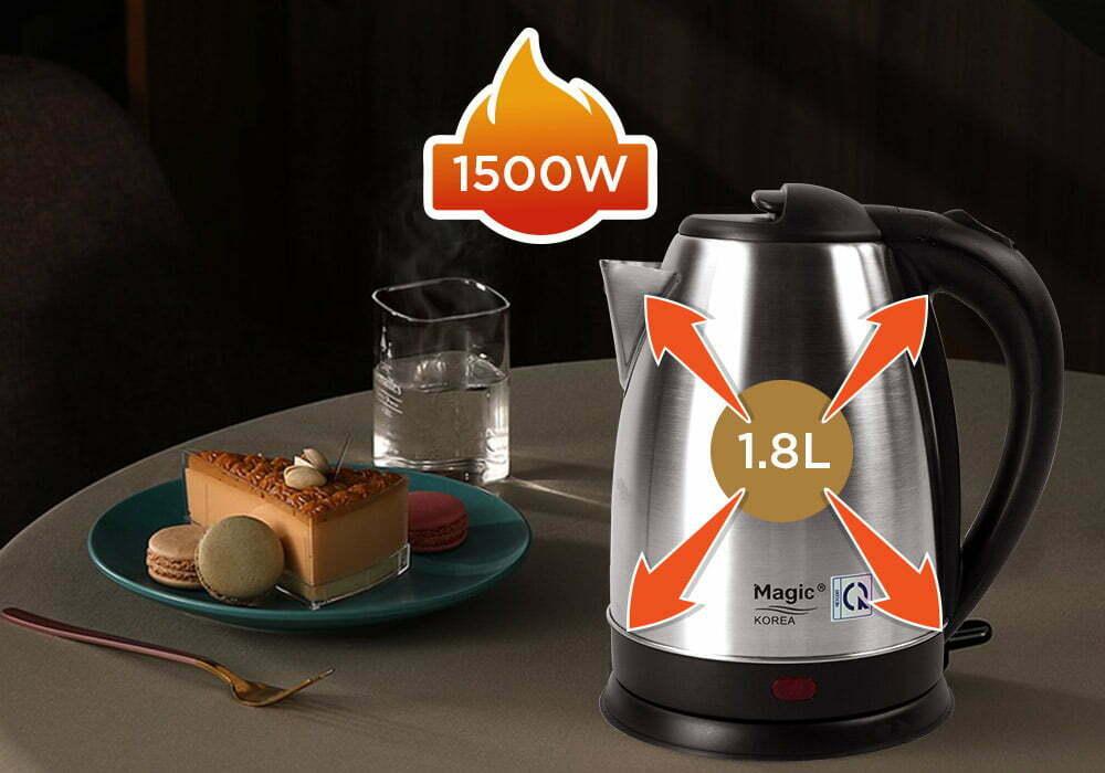 Bình Đun Siêu Tốc Magic Korea A-08 8