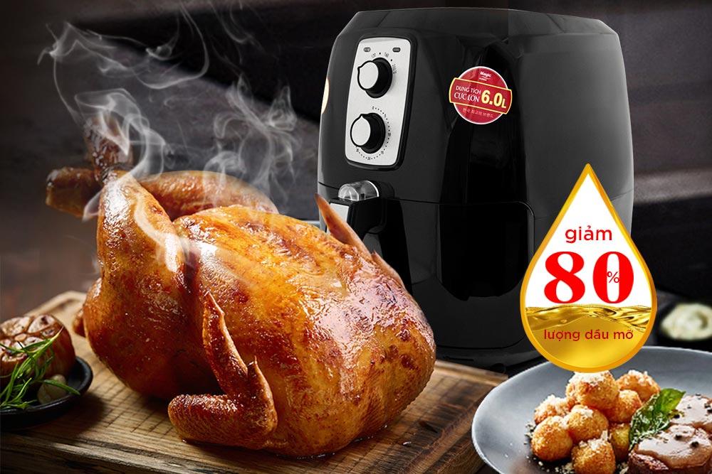 [HÀNG TRƯNG BÀY] Nồi Chiên Không Dầu Magic Korea A-83 8