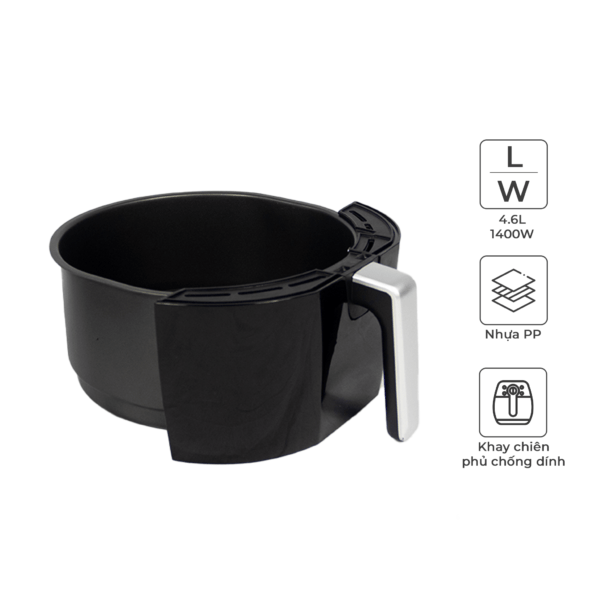Nồi chiên chân không Magic Korea A-78N Đen