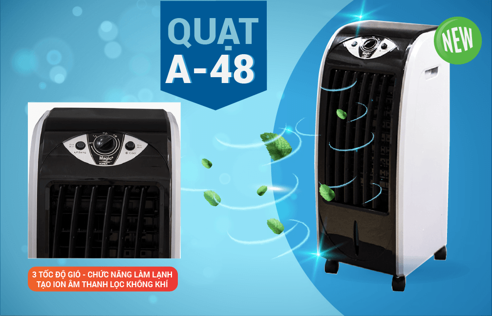 [HÀNG TRƯNG BÀY] Quạt Làm Mát Không Khí Magic A-48 9