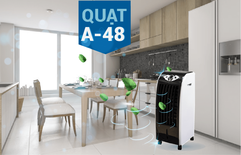 [HÀNG TRƯNG BÀY] Quạt Làm Mát Không Khí Magic A-48 11
