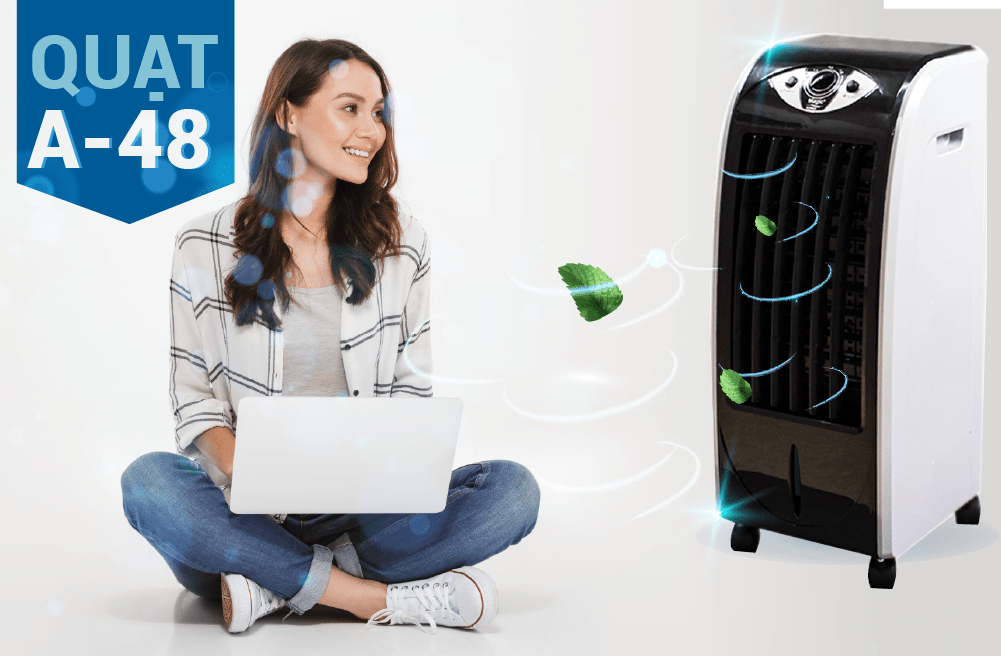 [HÀNG TRƯNG BÀY] Quạt Làm Mát Không Khí Magic A-48 10
