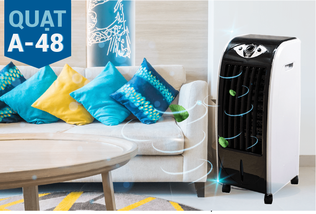 [HÀNG TRƯNG BÀY] Quạt Làm Mát Không Khí Magic A-48 8