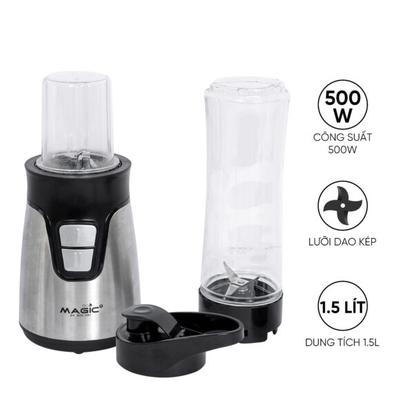 1 (6) Máy Xay Thực Phẩm Đa Năng 3 In 1 Magic Eco AC-17 1,5L | MAGIC Vietnam 1
