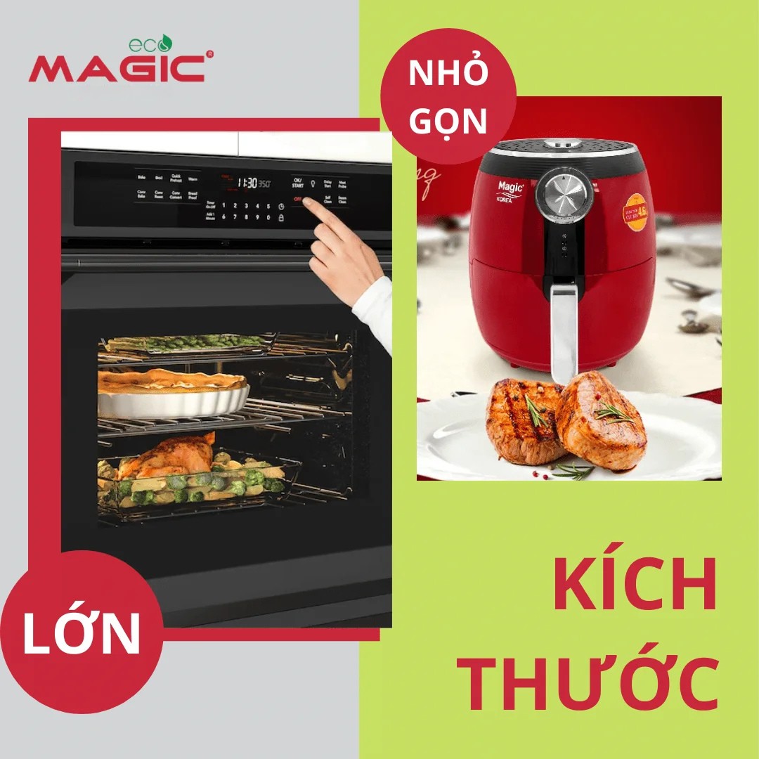 So Sánh Nồi Chiên Không Dầu Và Lò Nướng: Nên Mua Loại Nào? 2 So Sánh Nồi Chiên Không Dầu Và Lò Nướng: Nên Mua Loại Nào? 2