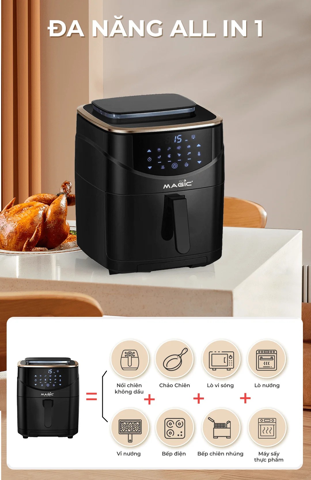 Top 5 Nồi Chiên Hấp Hàn Quốc Chất Lượng Tốt Nhất Hiện Nay 3