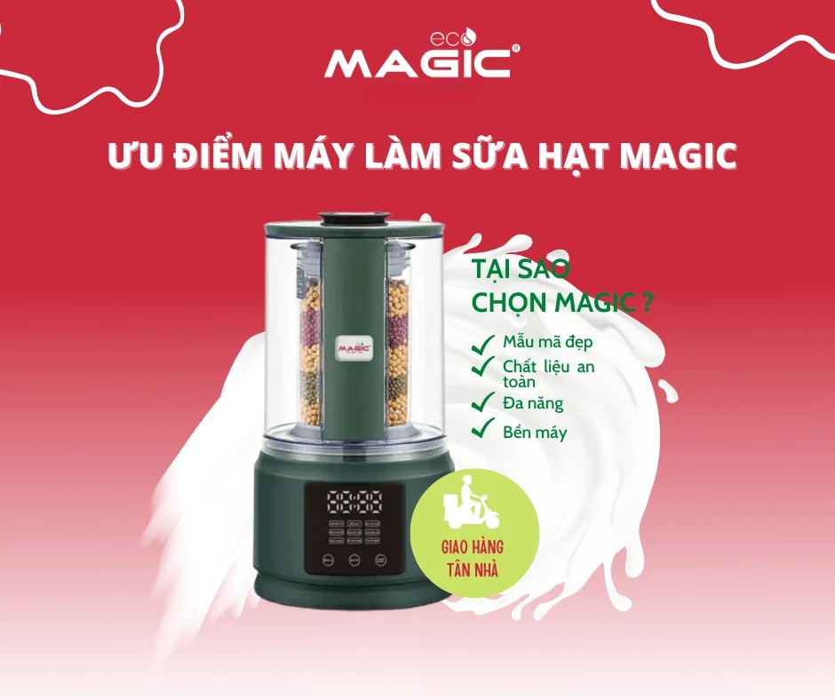 Máy Làm Sữa Hạt Magic Có Tốt Không? Đánh Giá Chi Tiết 2 Máy Làm Sữa Hạt Magic Có Tốt Không? Đánh Giá Chi Tiết 2