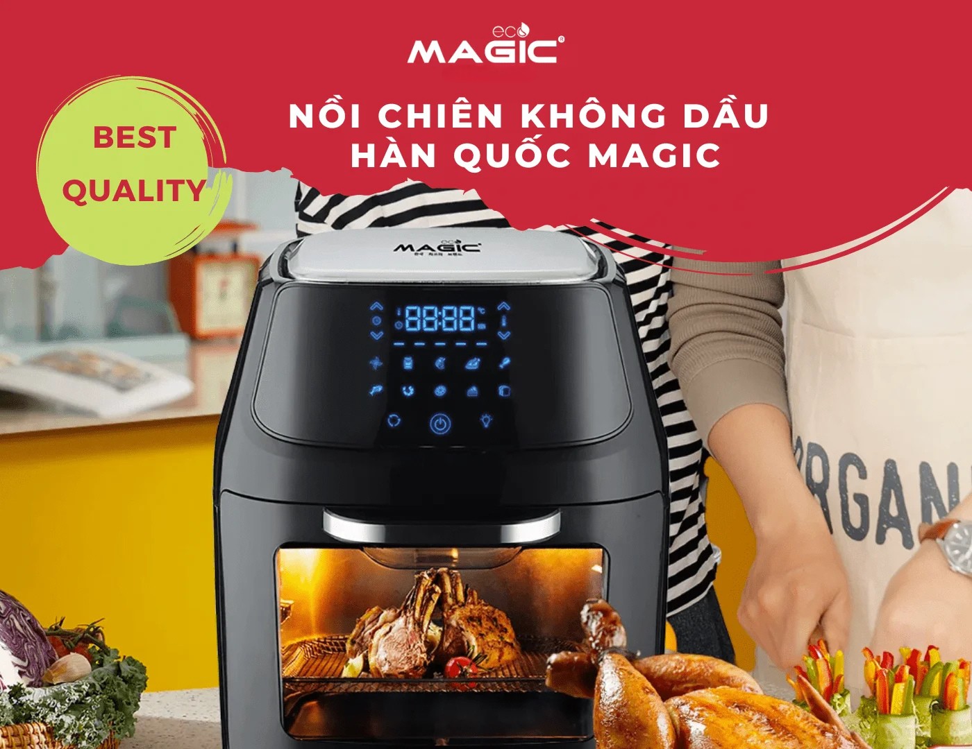 4 Điểm Mua Nồi Chiên Không Dầu Uy Tín, Giá Tốt 3