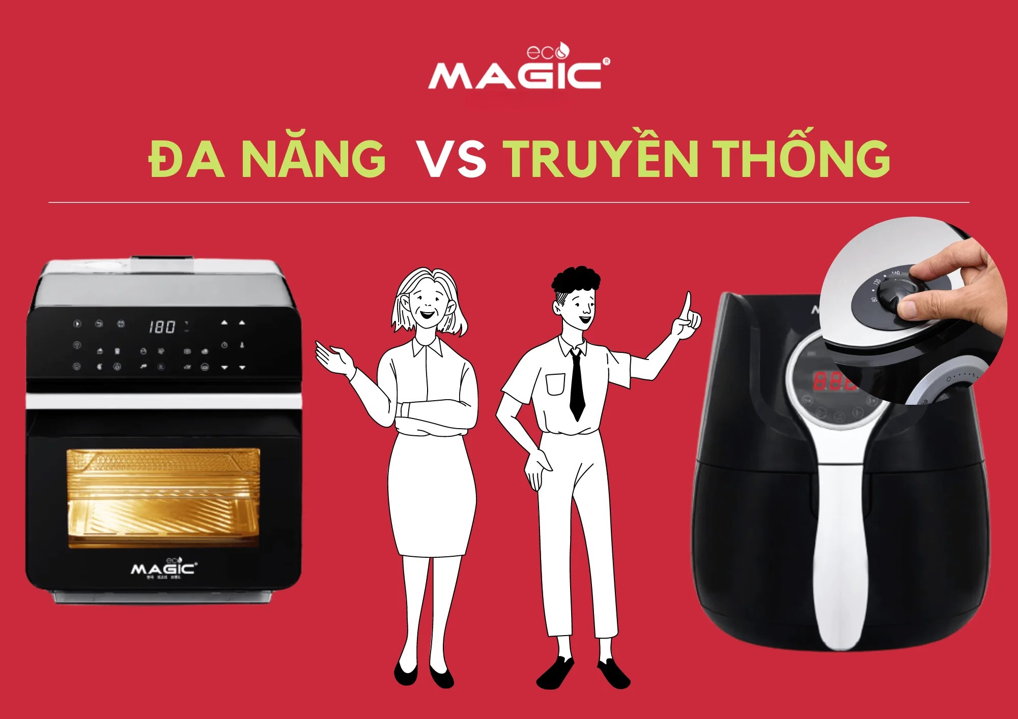 Nồi Chiên Không Dầu Đa Năng Là Gì? So Sánh Với Nồi Truyền Thống 4 Nồi Chiên Không Dầu Đa Năng Là Gì? So Sánh Với Nồi Truyền Thống 4