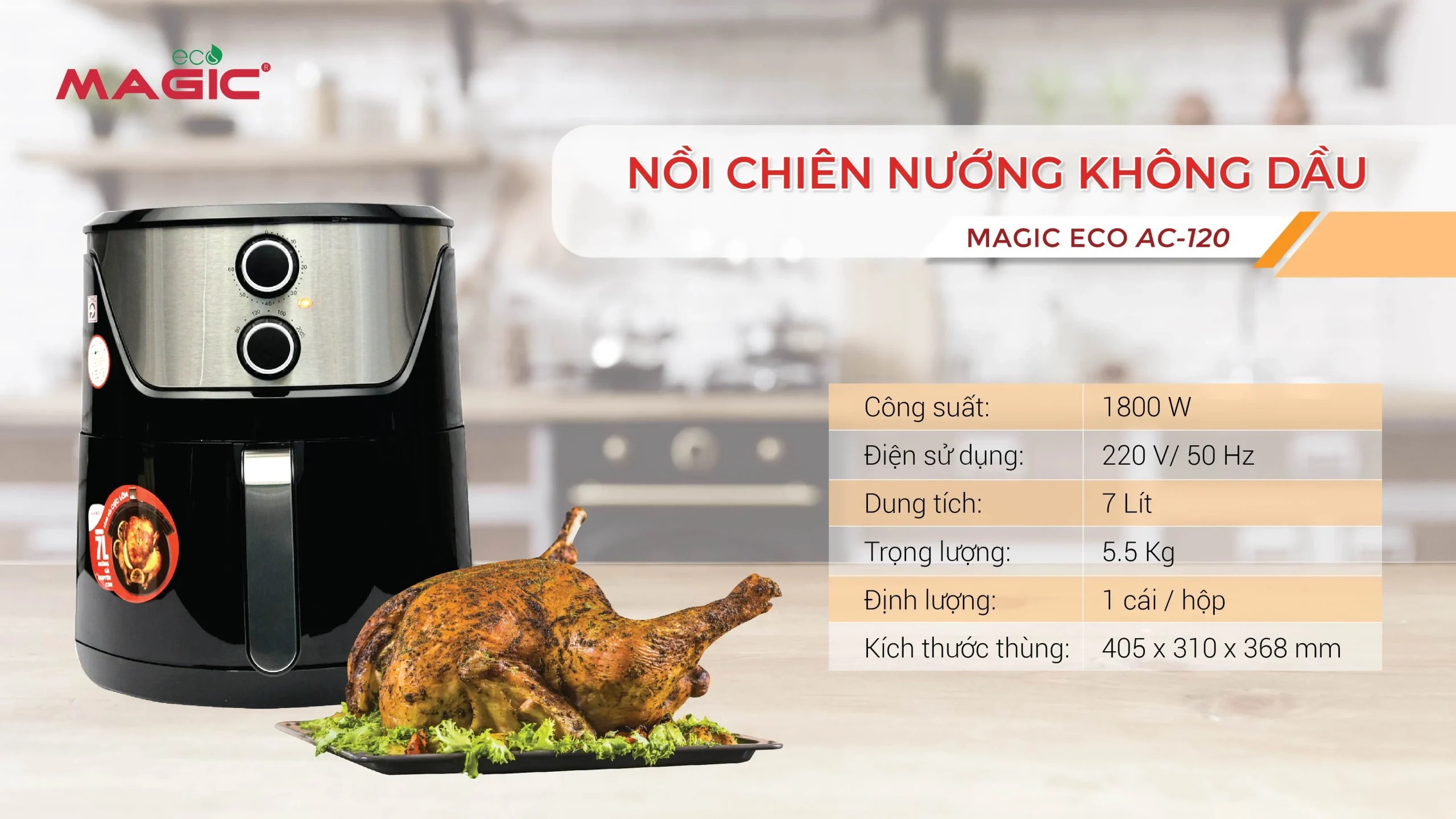 Nồi Chiên Không Dầu Magic Tốt Không? Top 7 Sản Phẩm Bán Chạy 7