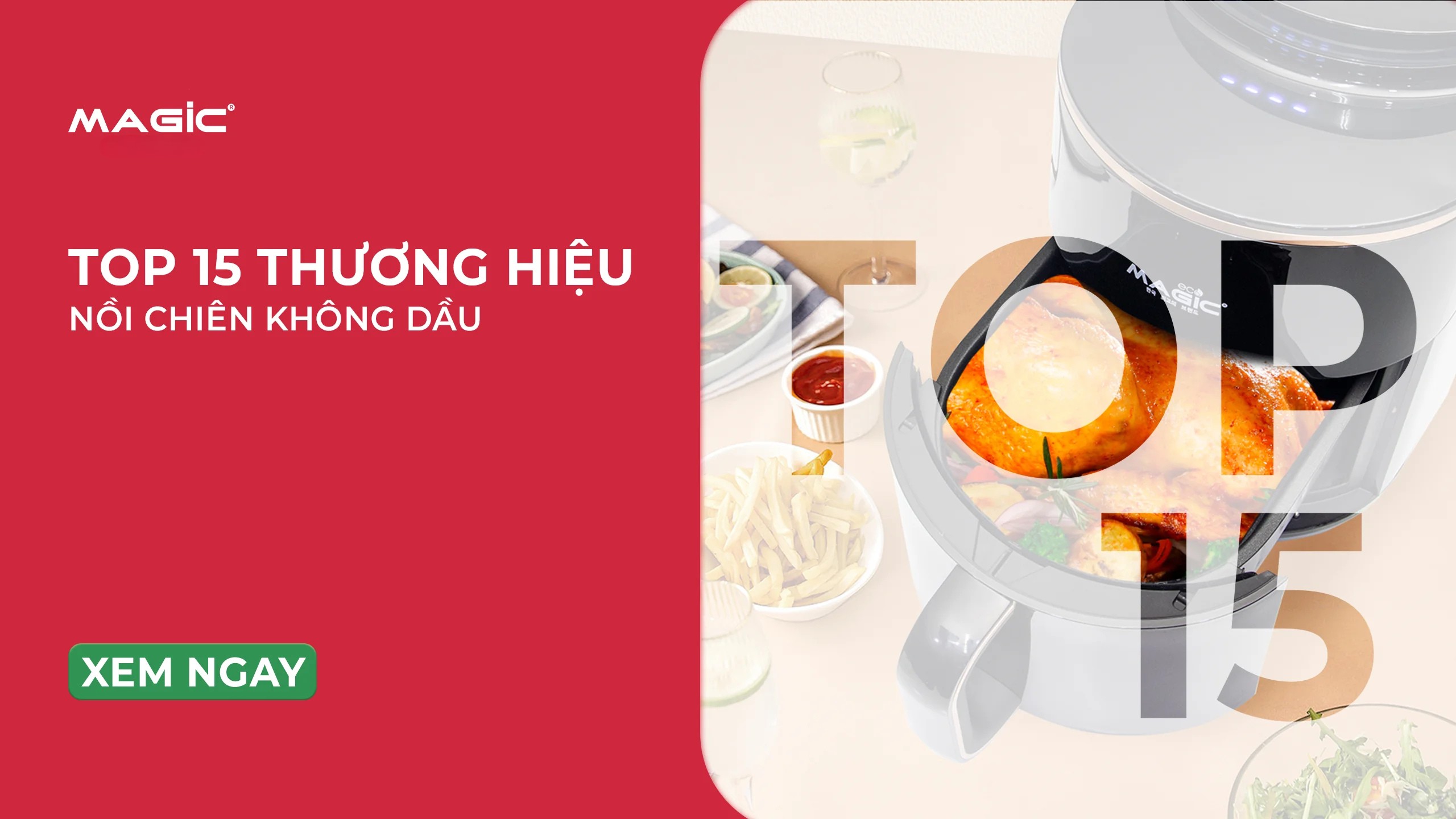 TOP 15 Thương Hiệu: Nồi Chiên Không Dầu Nào Tốt? 1