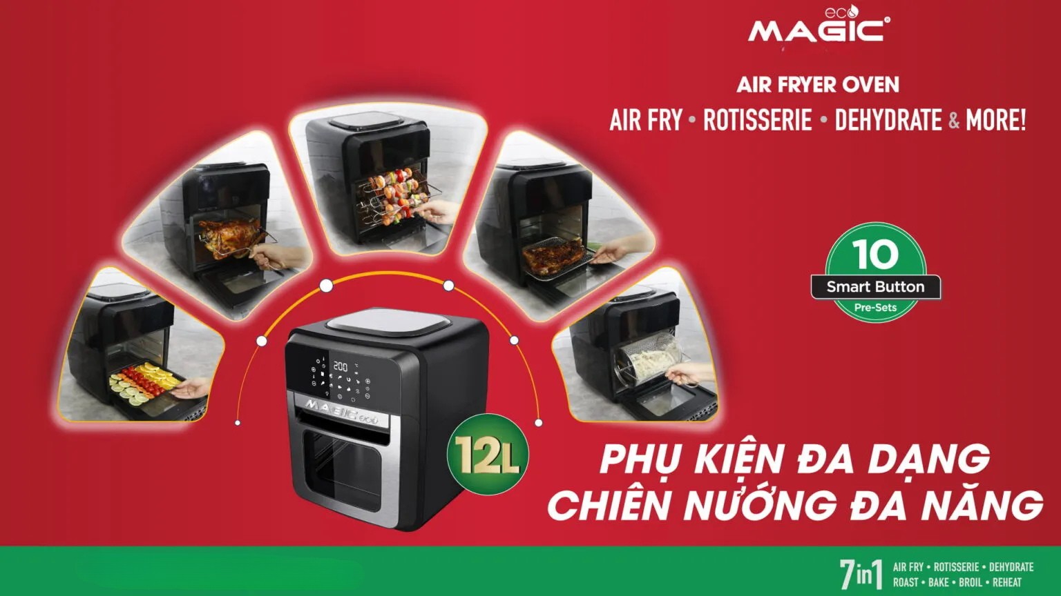 7 Điểm Khác Biệt Giữa Nồi Chiên Không Dầu Và Lò Nướng 2