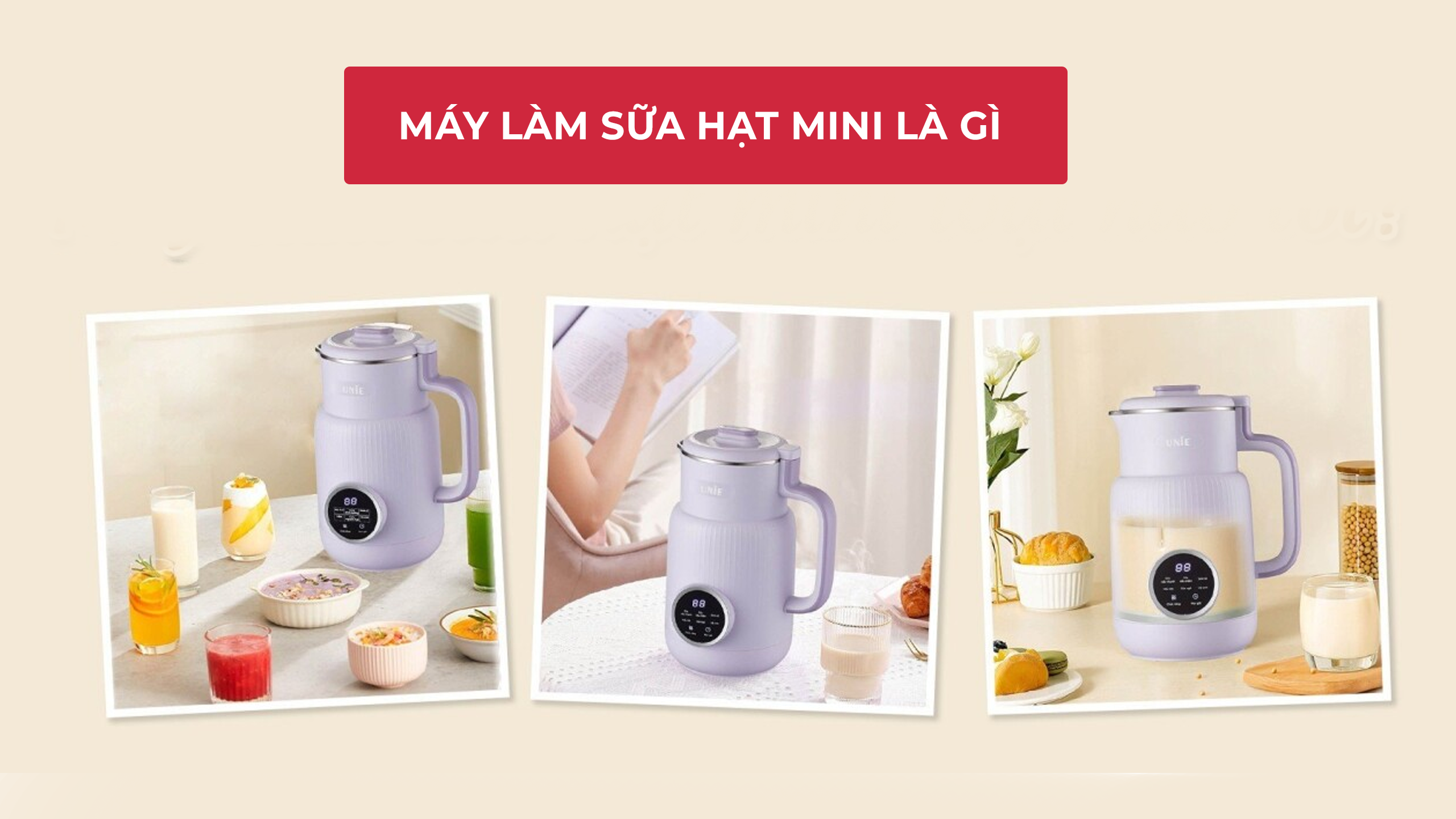 máy làm sữa hạt mini