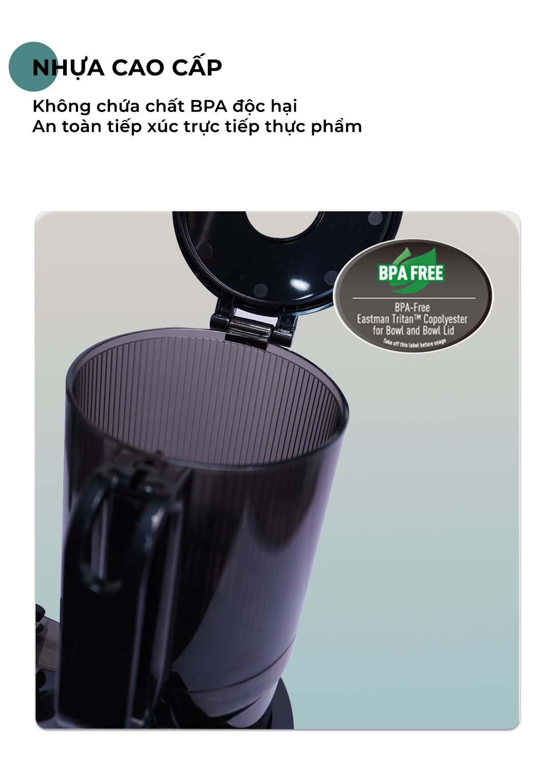 Máy Ép Chậm Miệng Rộng MAGIC Eco AC-144 25