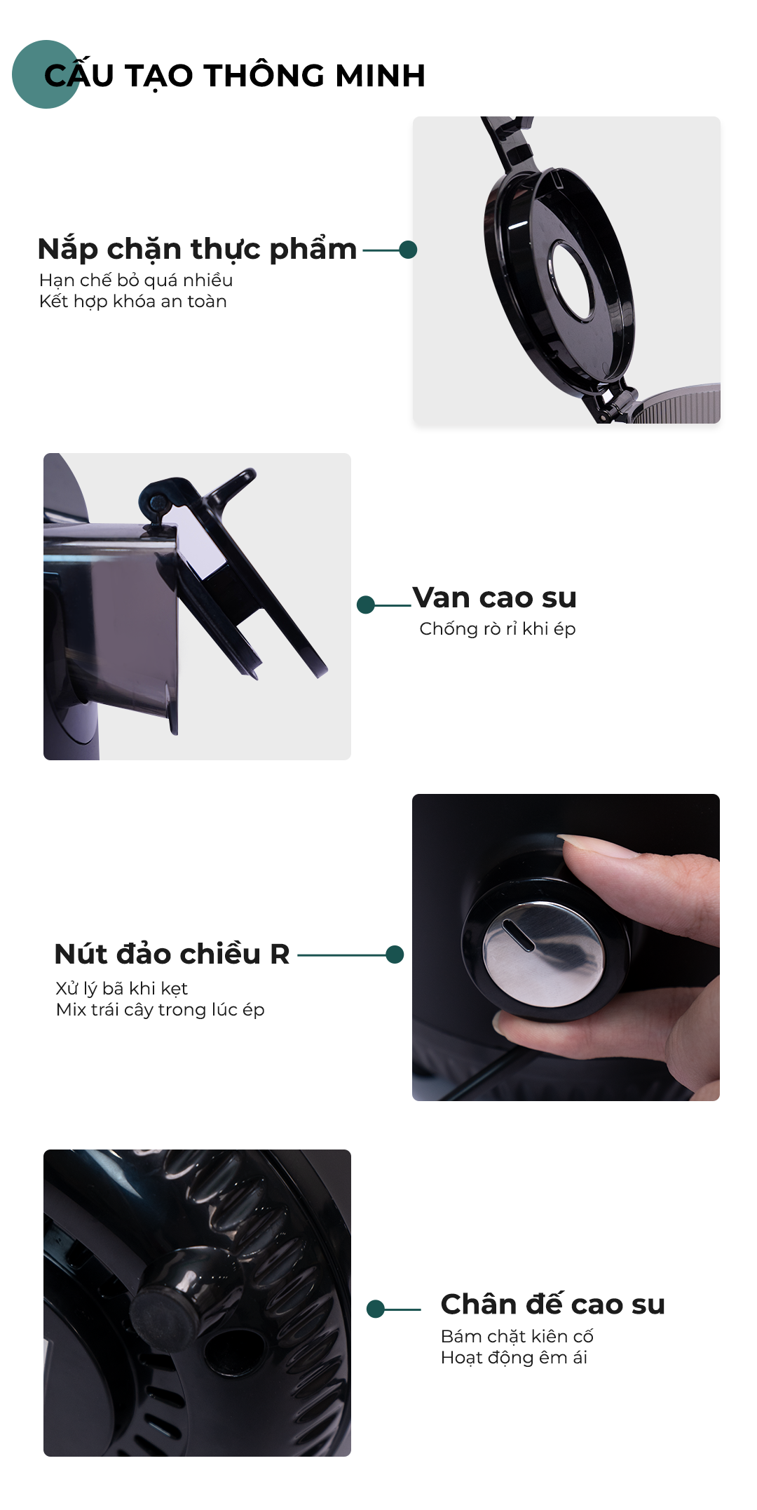 Máy Ép Chậm Miệng Rộng MAGIC Eco AC-144 26