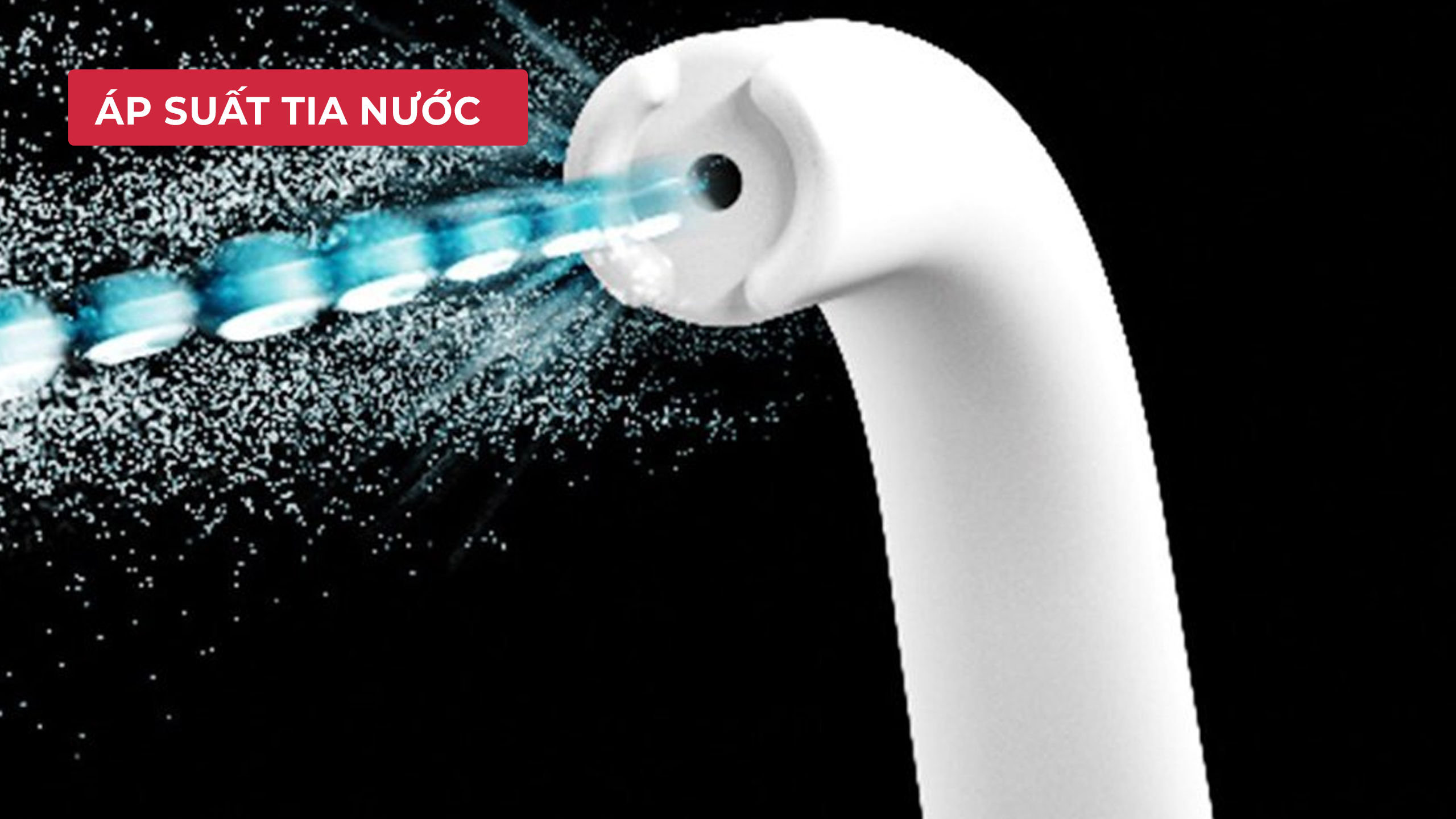 Minh họa áp suất tia nước