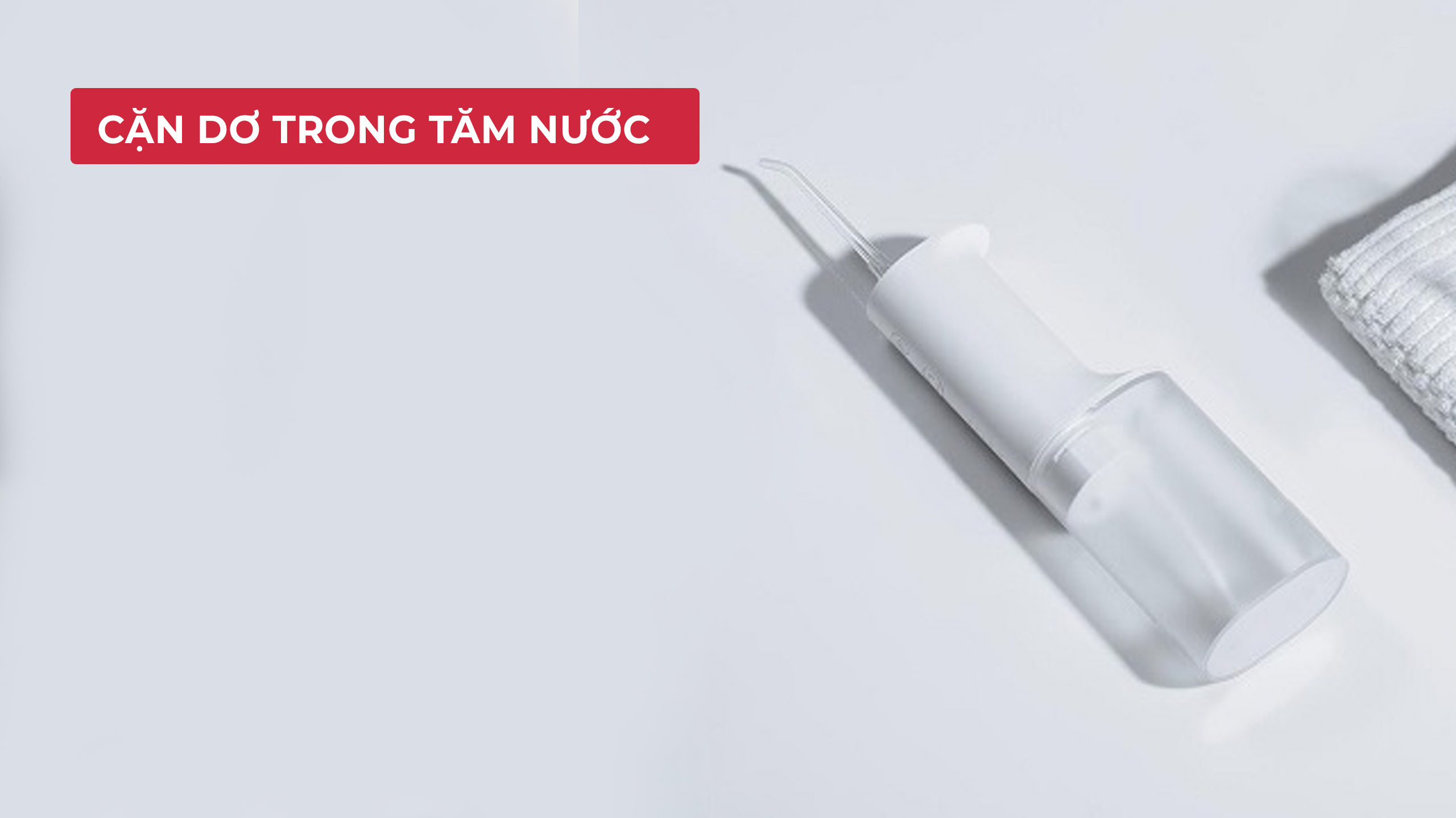 7 Lỗi Thường Gặp Khi Sử Dụng Tăm Nước & Cách Khắc Phục 2 Minh họa cặn dơ trong tăm nước