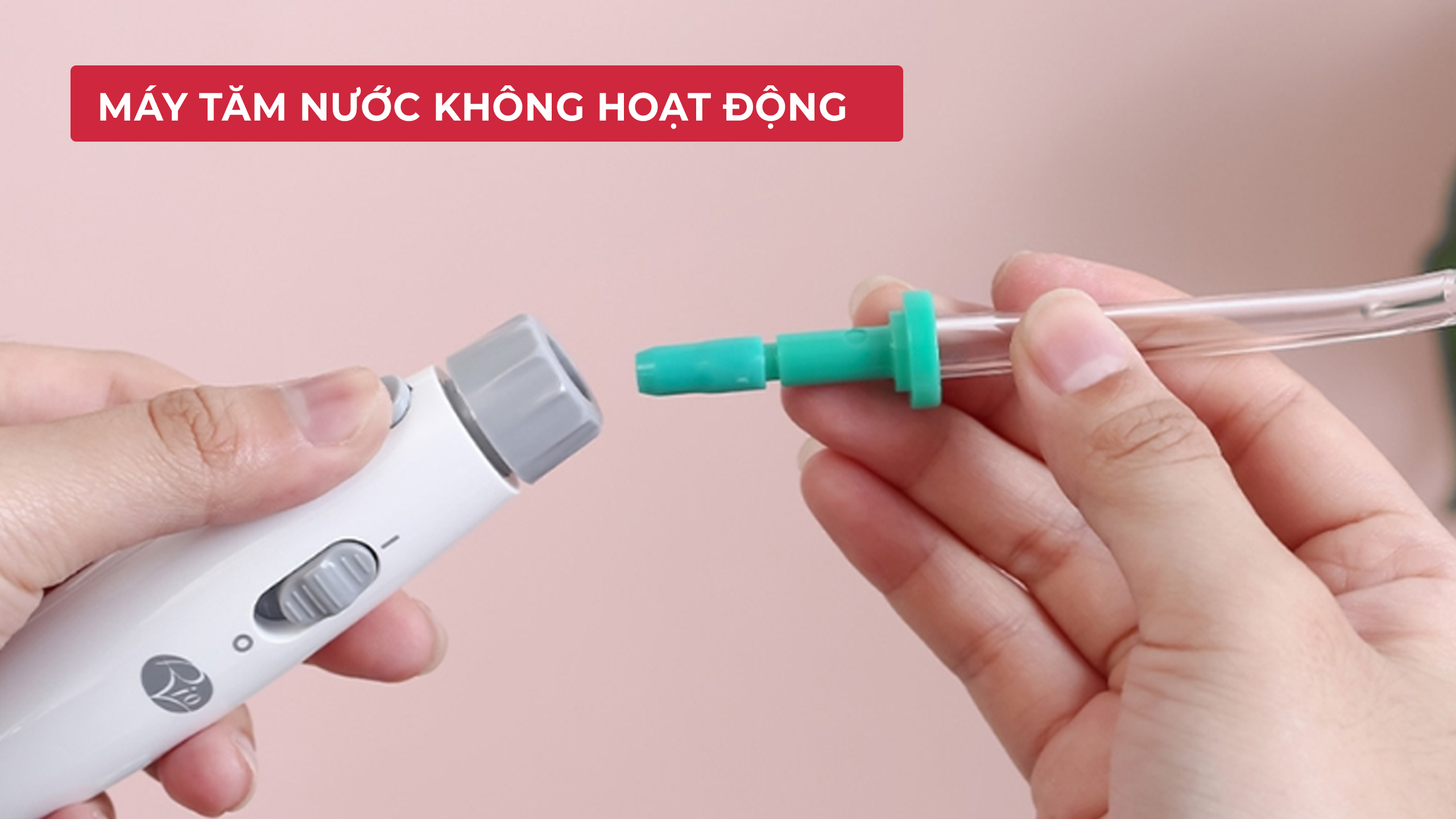7 Lỗi Thường Gặp Khi Sử Dụng Tăm Nước & Cách Khắc Phục 3 Minh họa lỗi tăm nước không hoạt động