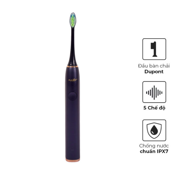 [KHÁCH HÀNG THÂN THIẾT] Bàn Chải Điện MAGIC Eco PRO-50 Xanh Navy (Sao chép) 1