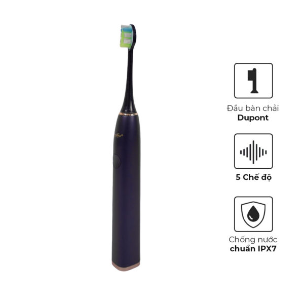 [KHÁCH HÀNG THÂN THIẾT] Bàn Chải Điện MAGIC Eco PRO-50 Xanh Navy (Sao chép) 2