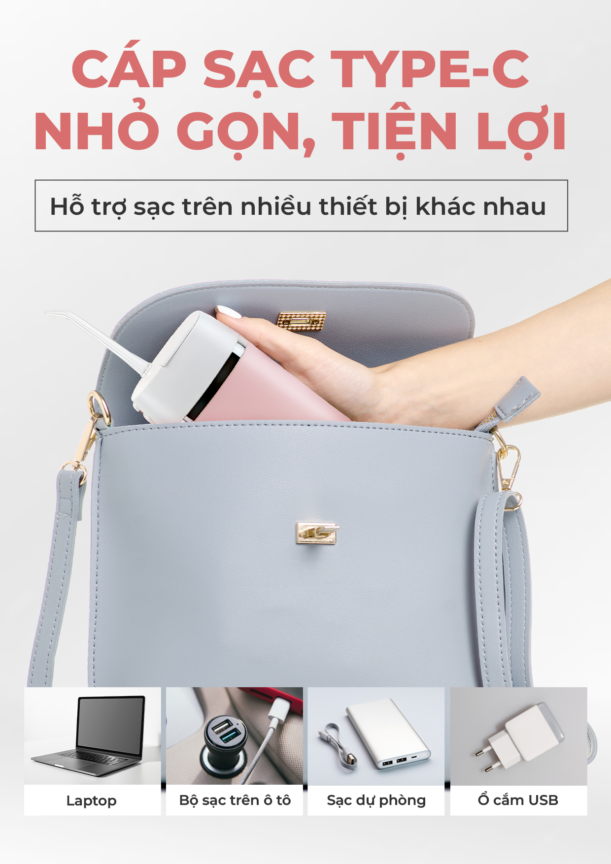 Tăm Nước MAGIC Eco PRO-83 Hồng 15