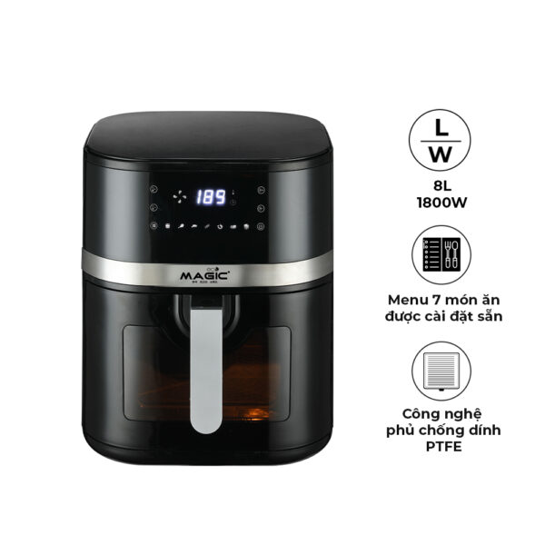 [KHÁCH HÀNG THÂN THIẾT] Nồi Chiên Không Dầu MAGIC Eco AC-128 1