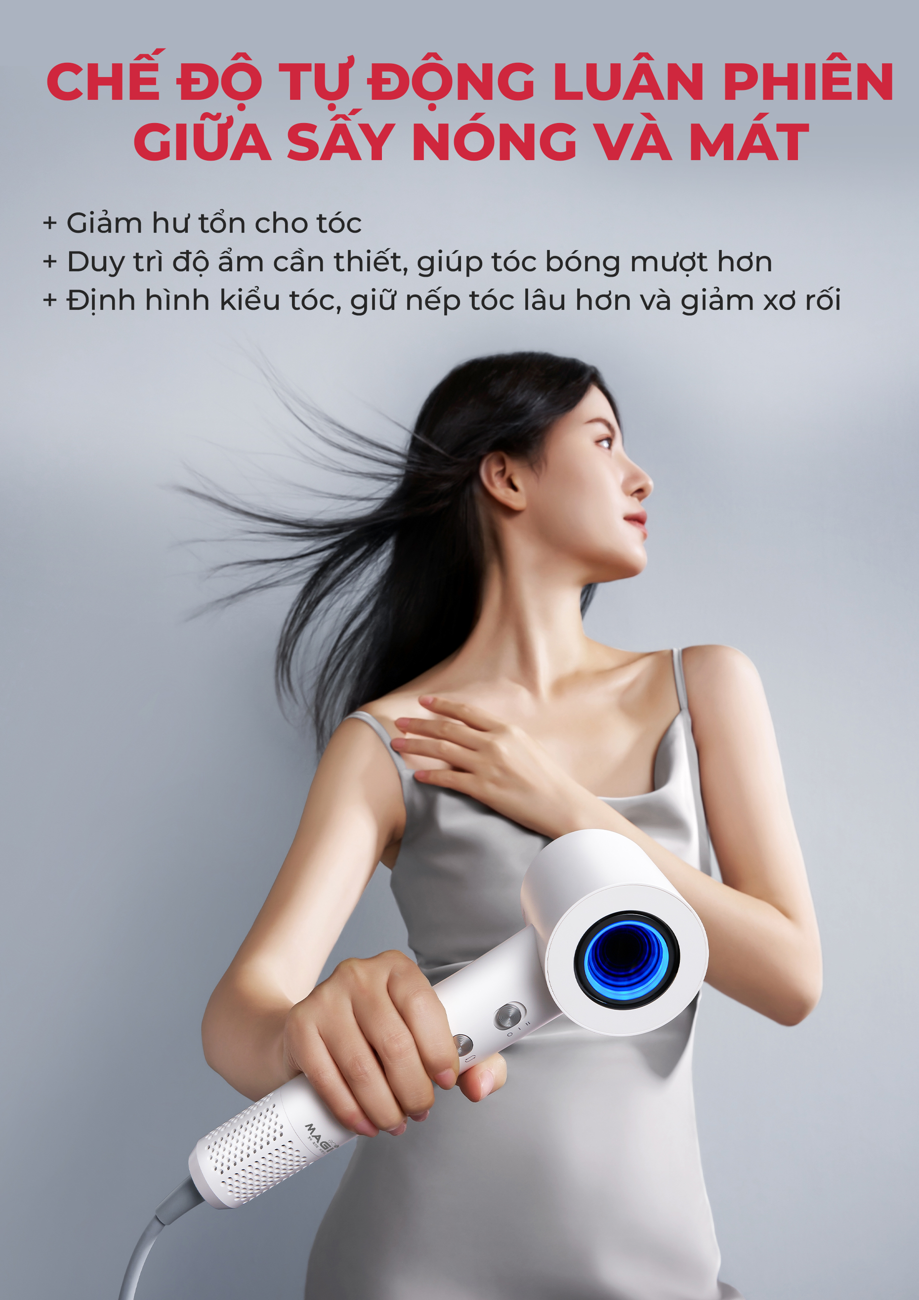 Máy Sấy Tóc Ion Âm MAGIC Eco AC-380 13 Máy Sấy Tóc Ion Âm MAGIC Eco AC-380 16