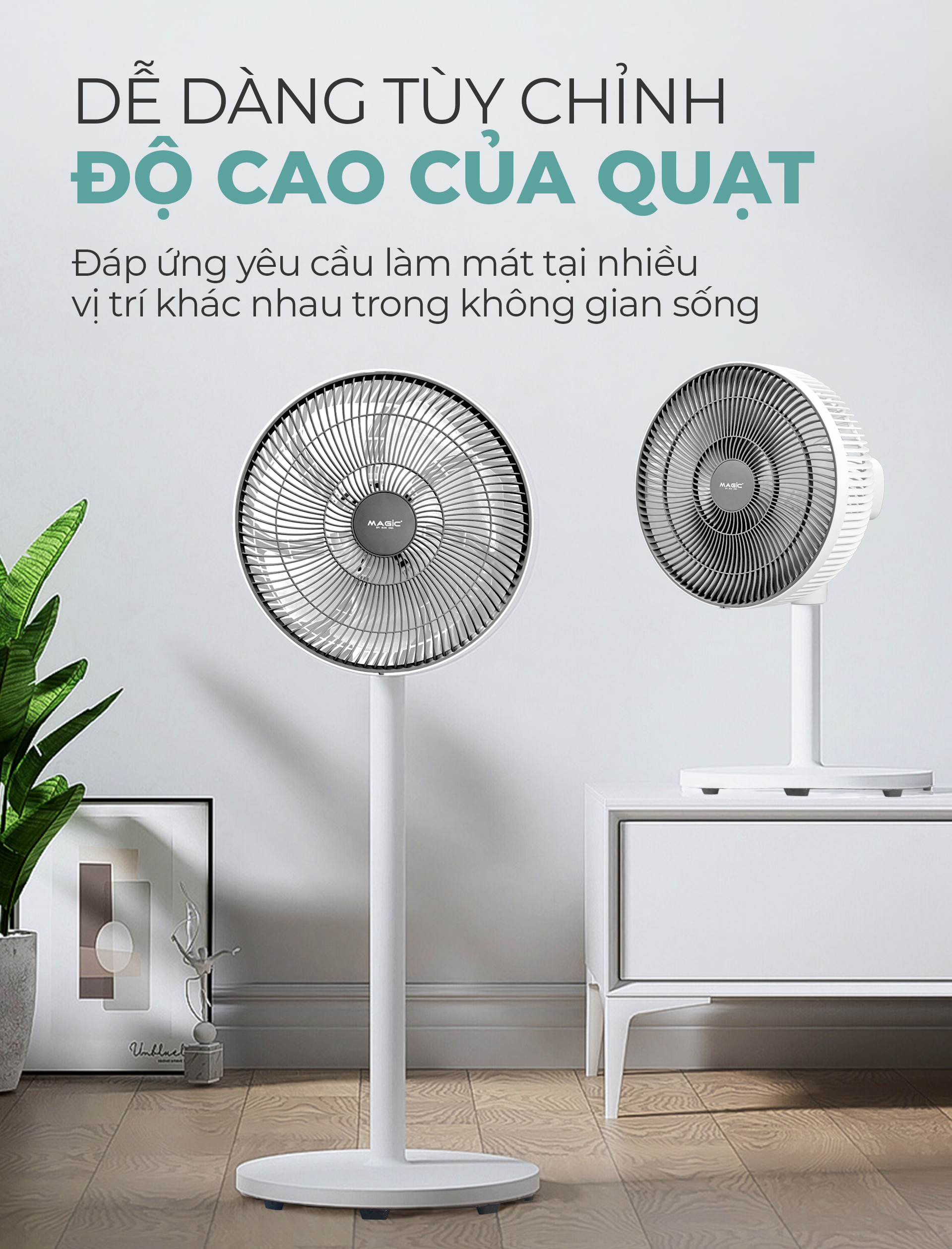 [KHÁCH HÀNG THÂN THIẾT] Quạt Máy Đứng MAGIC A-252 32