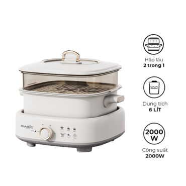 [KHÁCH HÀNG THÂN THIẾT] Nồi Hấp Lẩu MAGIC Eco AC-281 9