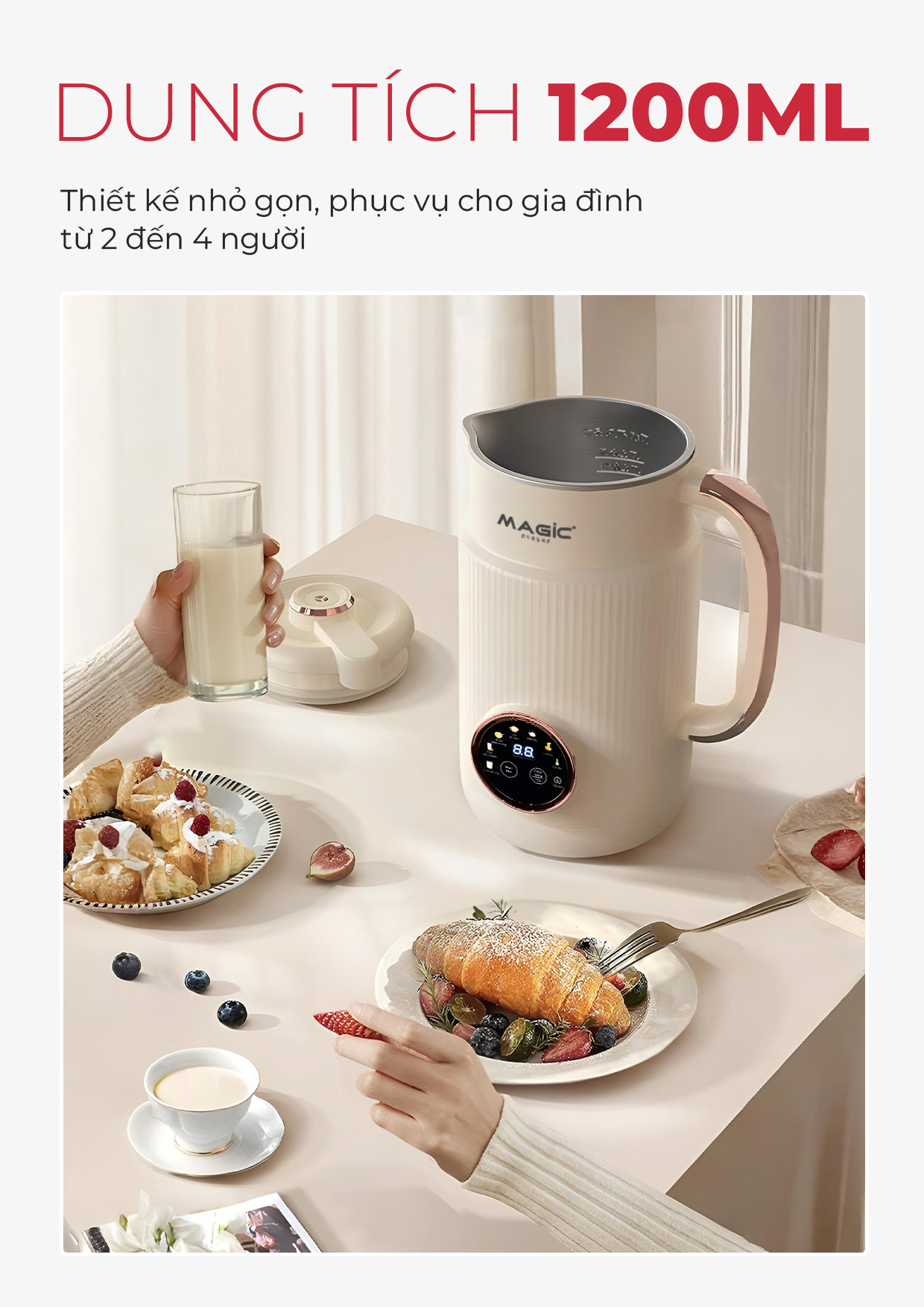 Máy Xay Sữa Hạt MAGIC A-97 17