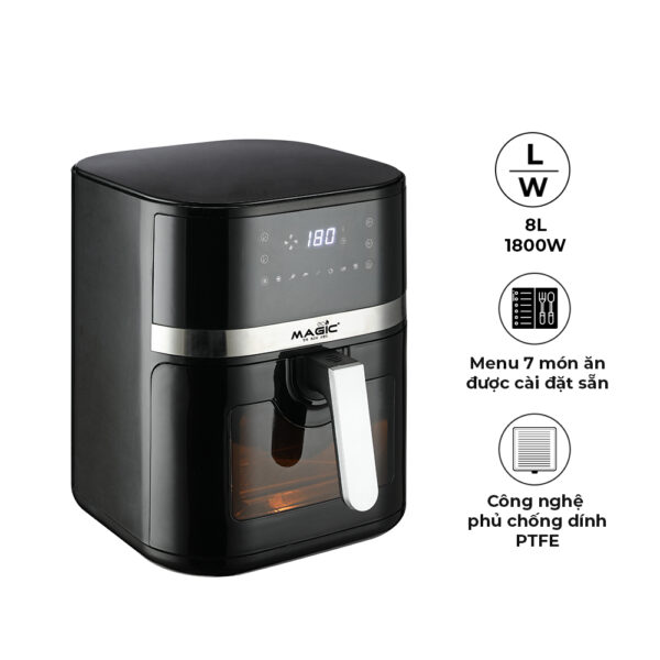 [KHÁCH HÀNG THÂN THIẾT] Nồi Chiên Không Dầu MAGIC Eco AC-128 2
