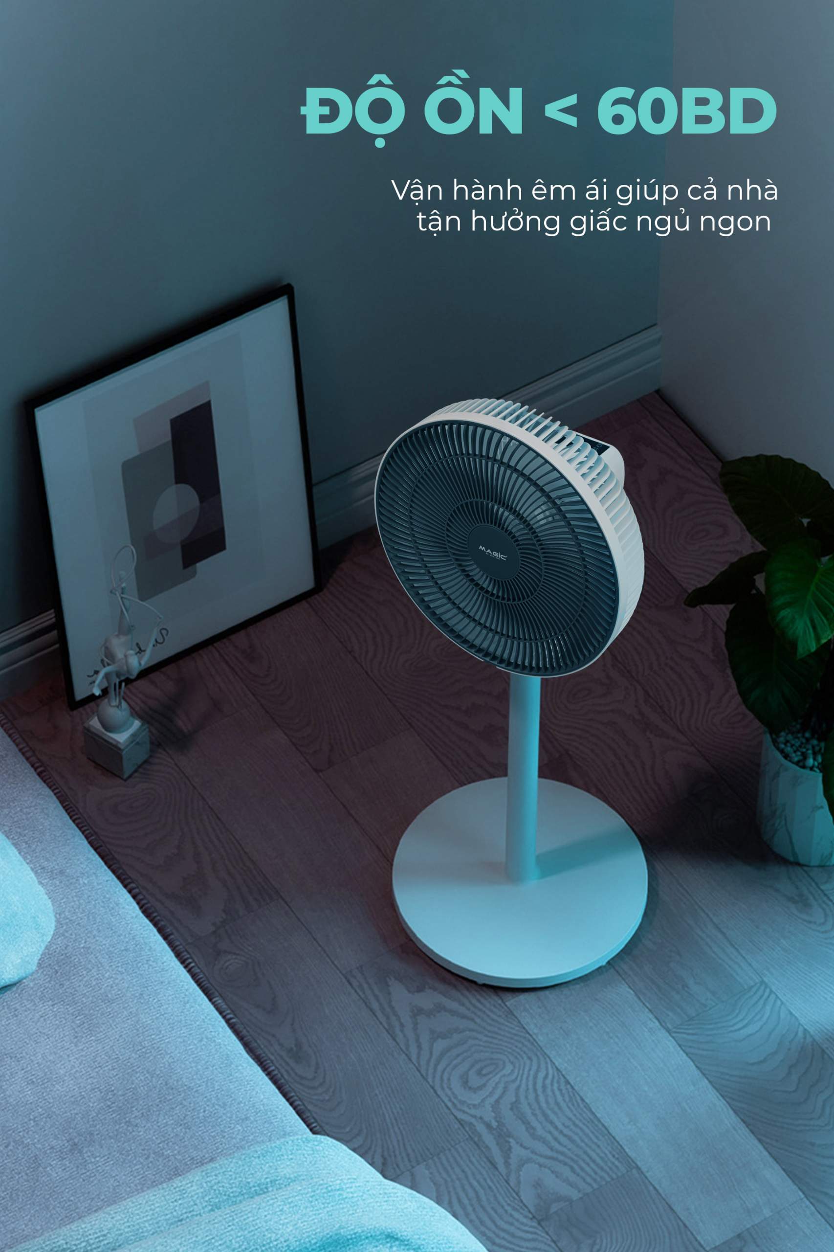 [KHÁCH HÀNG THÂN THIẾT] Quạt Máy Đứng MAGIC A-252 24