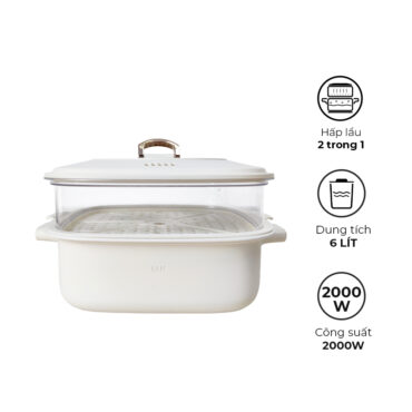 [KHÁCH HÀNG THÂN THIẾT] Nồi Hấp Lẩu MAGIC Eco AC-281 12