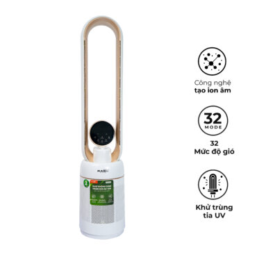 [KHÁCH HÀNG THÂN THIẾT] Quạt Không Cánh - Kết Hợp Lọc Không Khí MAGIC Eco AC-306