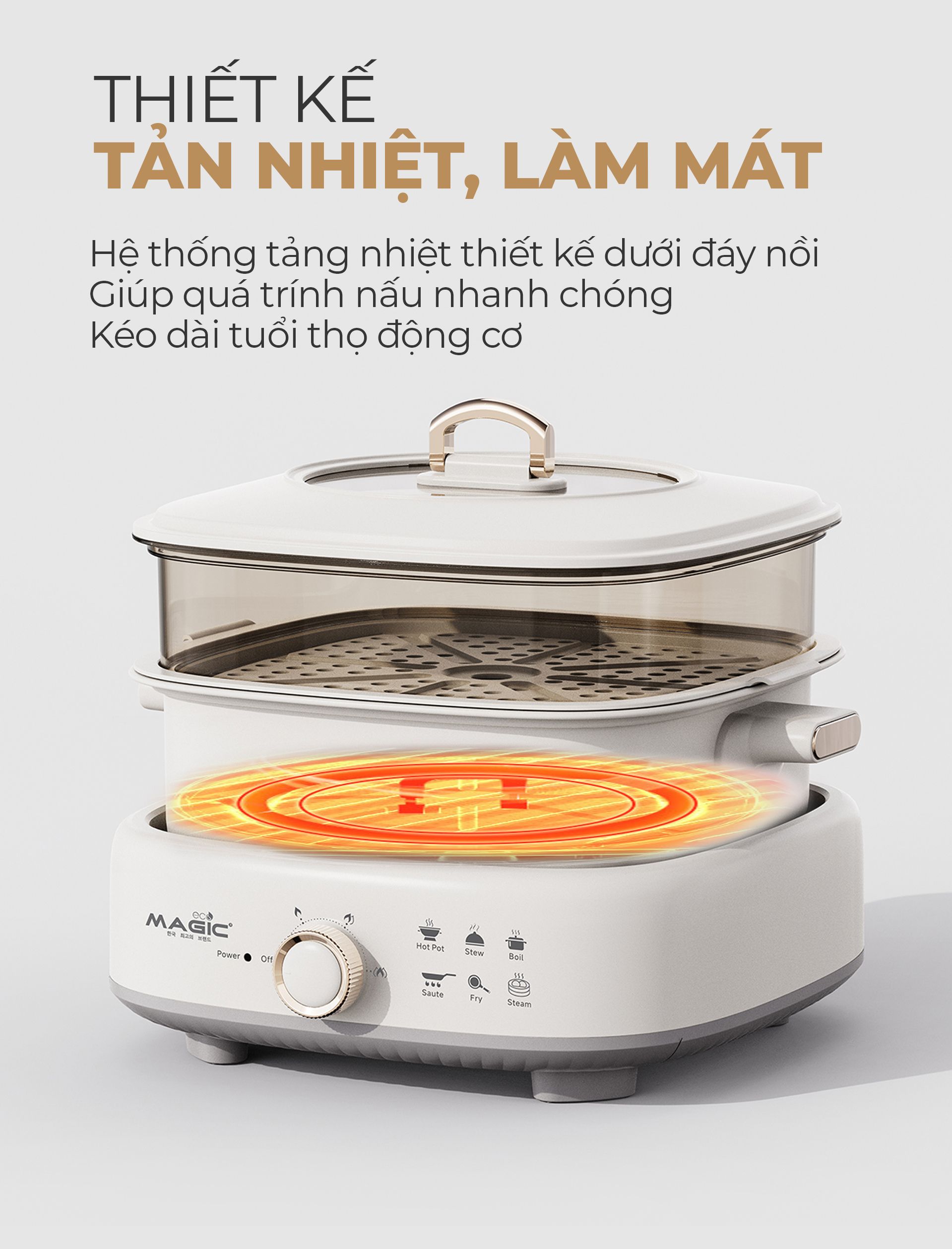 Nồi Hấp Lẩu MAGIC Eco AC-281 23