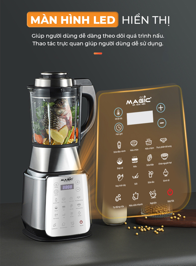 [KHÁCH HÀNG THÂN THIẾT] Máy Xay Sữa Hạt MAGIC Eco AC-145 19