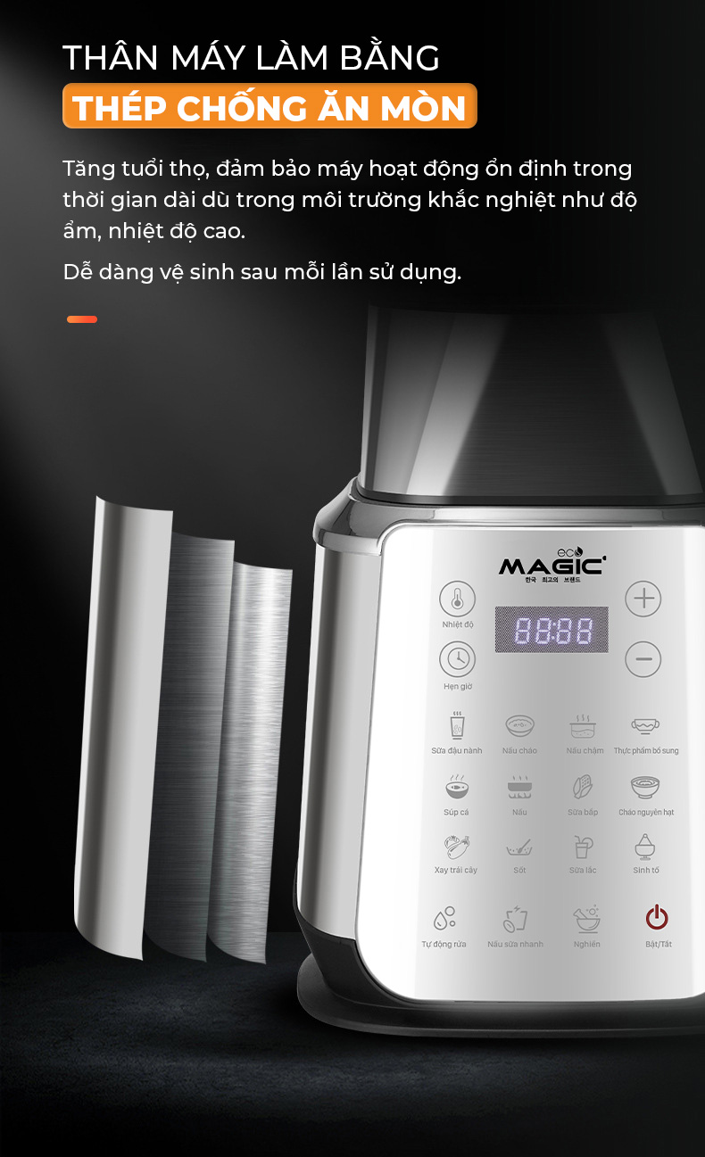 [KHÁCH HÀNG THÂN THIẾT] Máy Xay Sữa Hạt MAGIC Eco AC-145 18