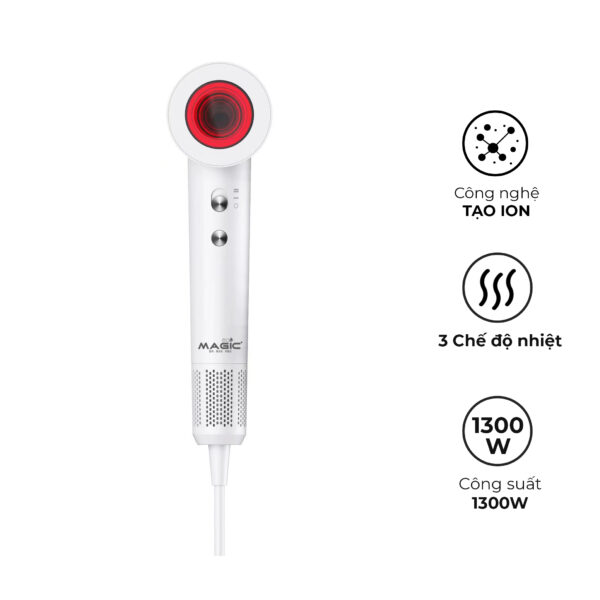 [KHÁCH HÀNG THÂN THIẾT] Máy Sấy Tóc Ion Âm MAGIC Eco AC-380 1