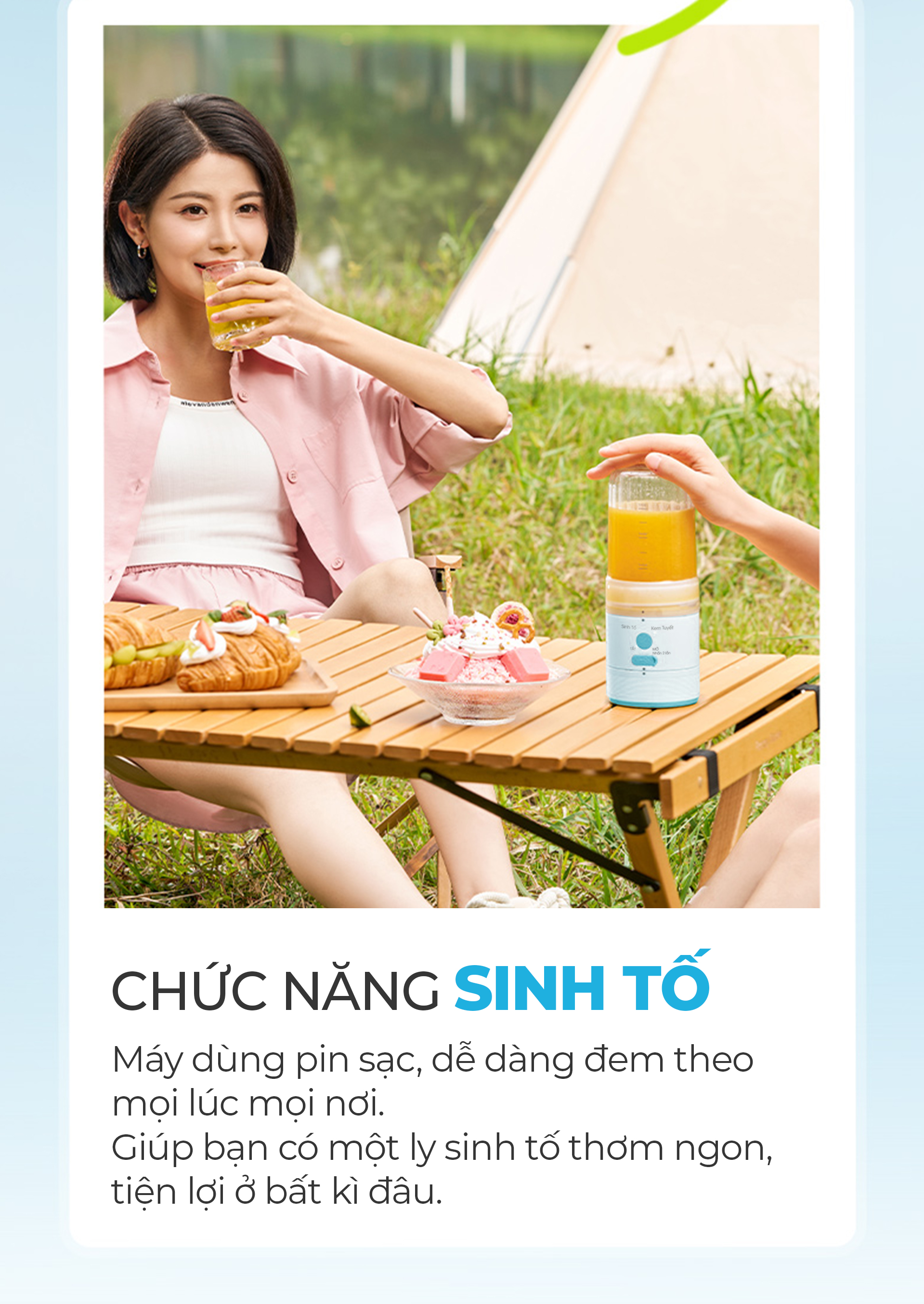 [KHÁCH HÀNG THÂN THIẾT] Máy Xay Sinh Tố Và Làm Kem Đá Bào Magic ECO AC-180 5