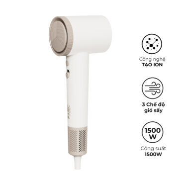 [KHÁCH HÀNG THÂN THIẾT] Máy Sấy Tóc Ion Âm MAGIC Eco AC-382 3