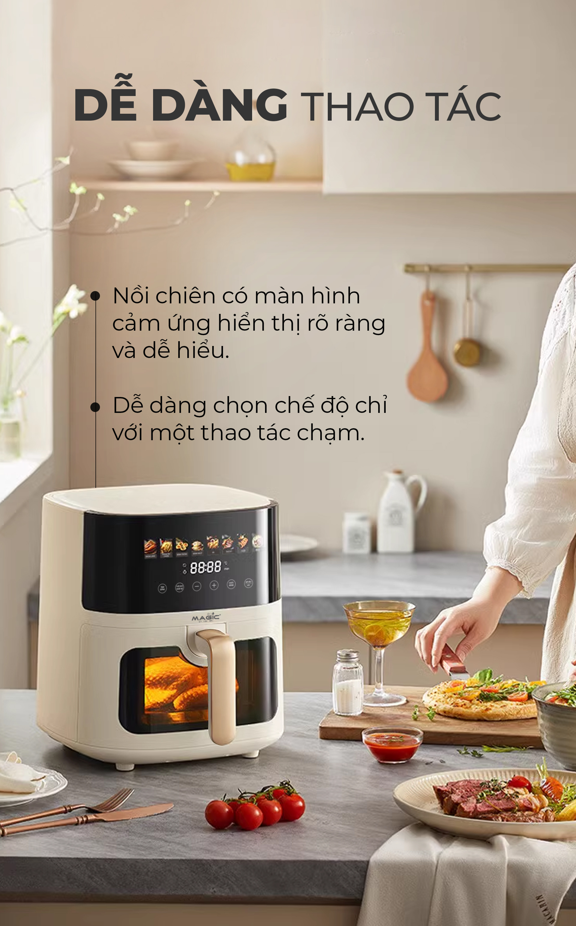 Nồi Chiên Không Dầu MAGIC Eco AC-125 11 Nồi Chiên Không Dầu MAGIC Eco AC-125 18
